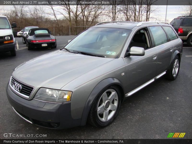 Atlas Gray Metallic / Platinum/Sabre Black 2005 Audi Allroad 2.7T quattro