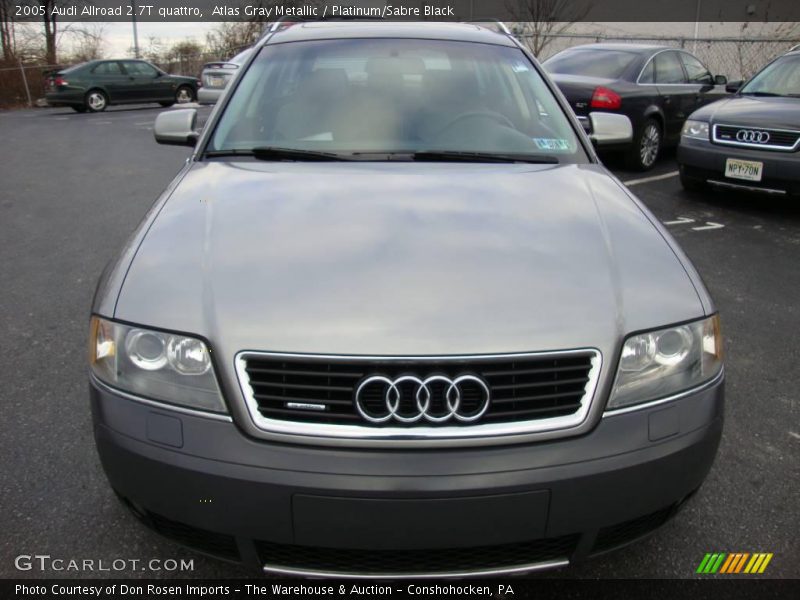 Atlas Gray Metallic / Platinum/Sabre Black 2005 Audi Allroad 2.7T quattro