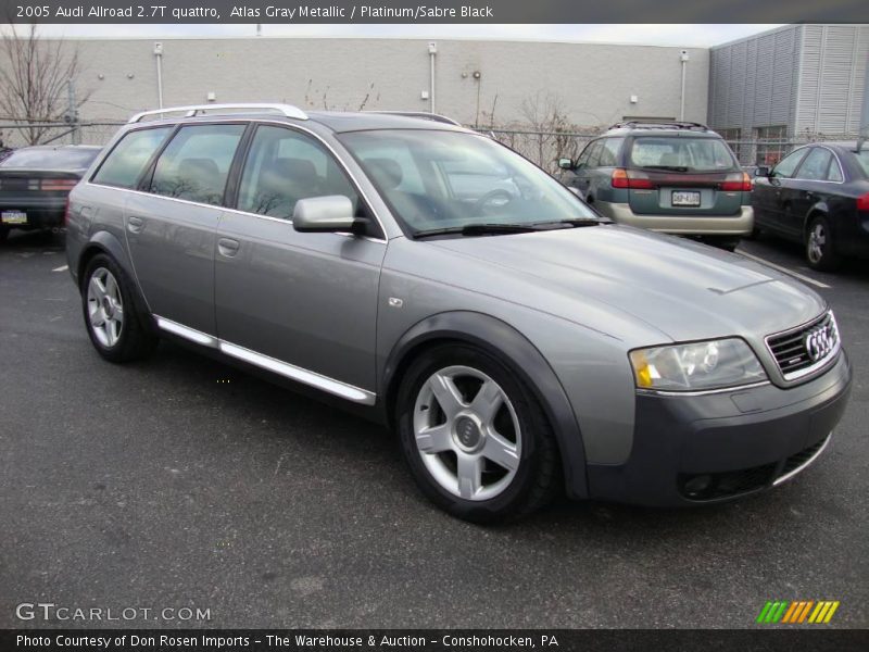 Atlas Gray Metallic / Platinum/Sabre Black 2005 Audi Allroad 2.7T quattro