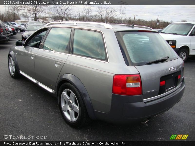 Atlas Gray Metallic / Platinum/Sabre Black 2005 Audi Allroad 2.7T quattro