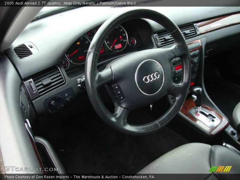Atlas Gray Metallic / Platinum/Sabre Black 2005 Audi Allroad 2.7T quattro