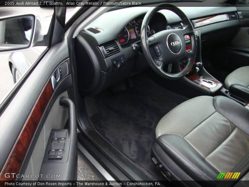 Atlas Gray Metallic / Platinum/Sabre Black 2005 Audi Allroad 2.7T quattro
