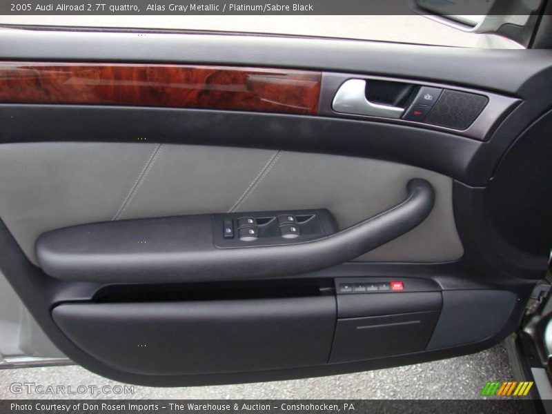 Atlas Gray Metallic / Platinum/Sabre Black 2005 Audi Allroad 2.7T quattro