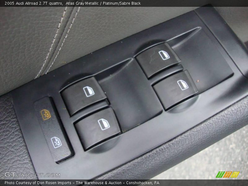 Atlas Gray Metallic / Platinum/Sabre Black 2005 Audi Allroad 2.7T quattro