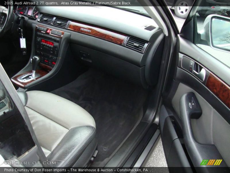 Atlas Gray Metallic / Platinum/Sabre Black 2005 Audi Allroad 2.7T quattro