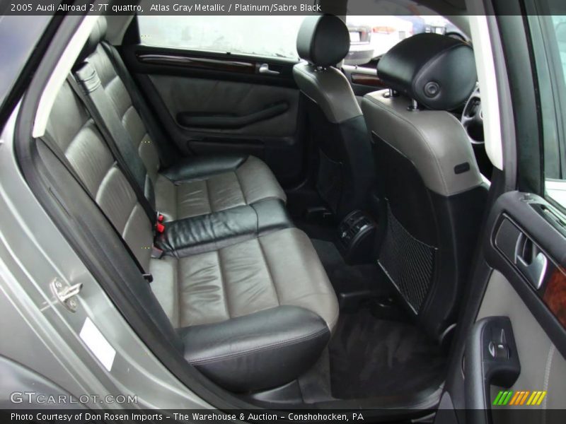 Atlas Gray Metallic / Platinum/Sabre Black 2005 Audi Allroad 2.7T quattro