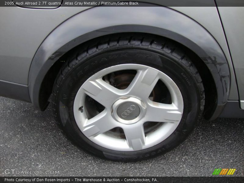 Atlas Gray Metallic / Platinum/Sabre Black 2005 Audi Allroad 2.7T quattro