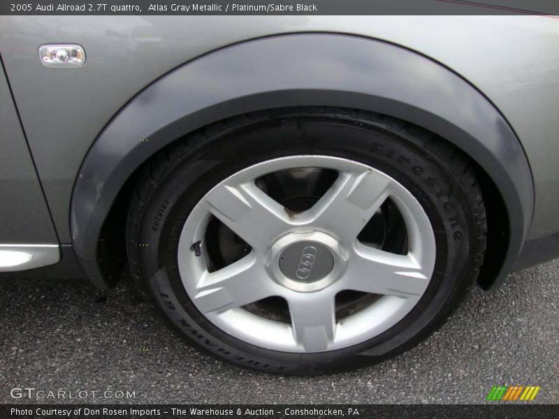 Atlas Gray Metallic / Platinum/Sabre Black 2005 Audi Allroad 2.7T quattro