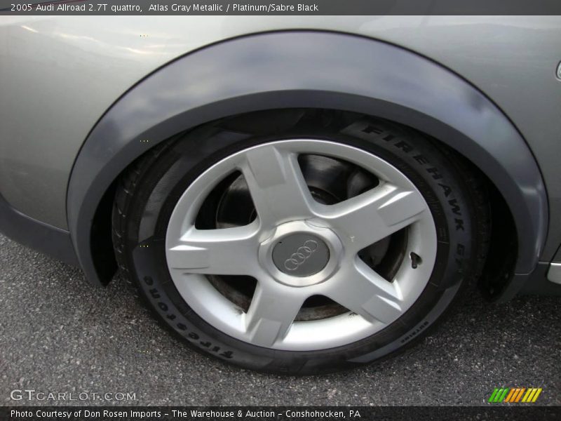Atlas Gray Metallic / Platinum/Sabre Black 2005 Audi Allroad 2.7T quattro