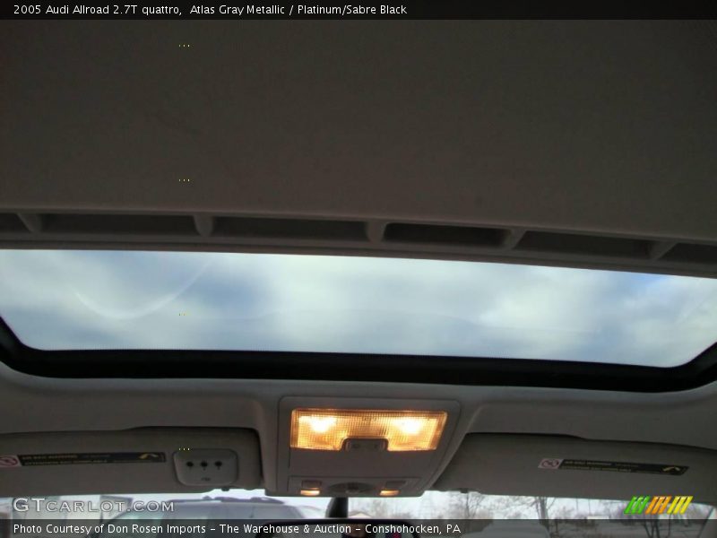 Atlas Gray Metallic / Platinum/Sabre Black 2005 Audi Allroad 2.7T quattro