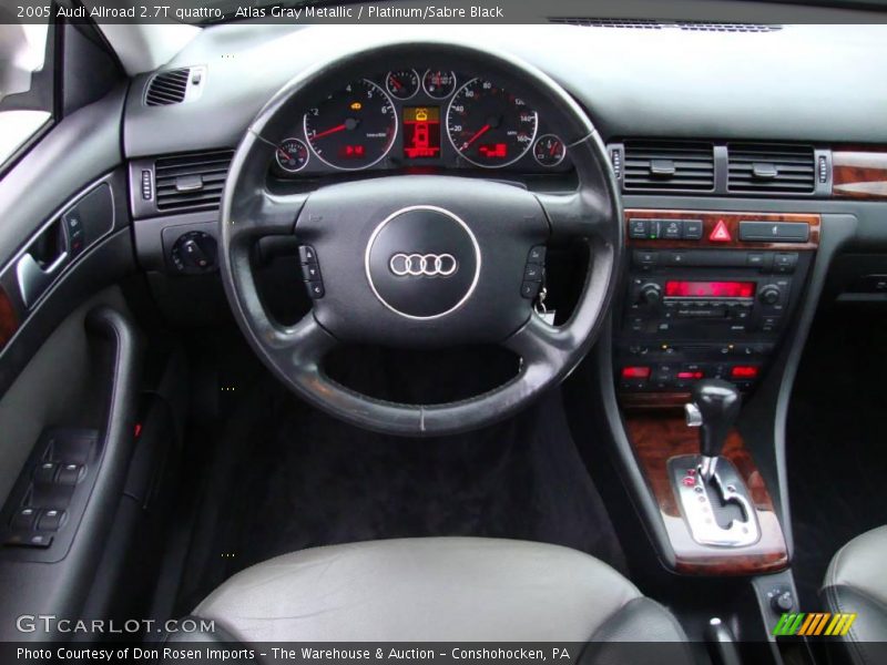 Atlas Gray Metallic / Platinum/Sabre Black 2005 Audi Allroad 2.7T quattro