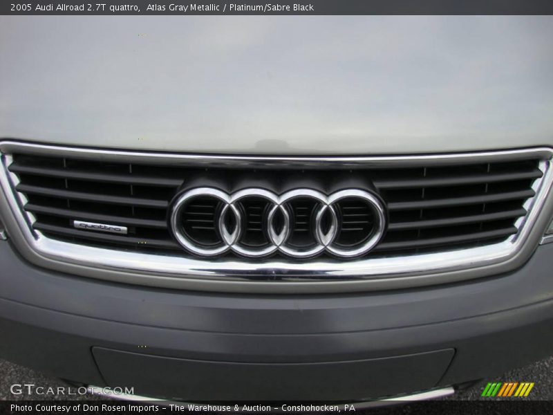 Atlas Gray Metallic / Platinum/Sabre Black 2005 Audi Allroad 2.7T quattro