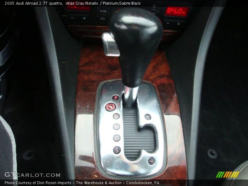 Atlas Gray Metallic / Platinum/Sabre Black 2005 Audi Allroad 2.7T quattro