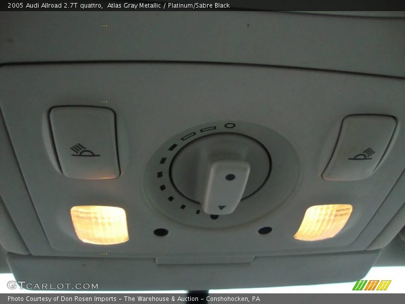 Atlas Gray Metallic / Platinum/Sabre Black 2005 Audi Allroad 2.7T quattro
