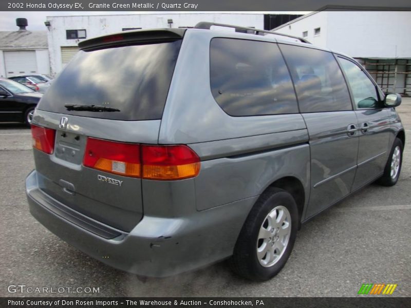 Granite Green Metallic / Quartz Gray 2002 Honda Odyssey EX