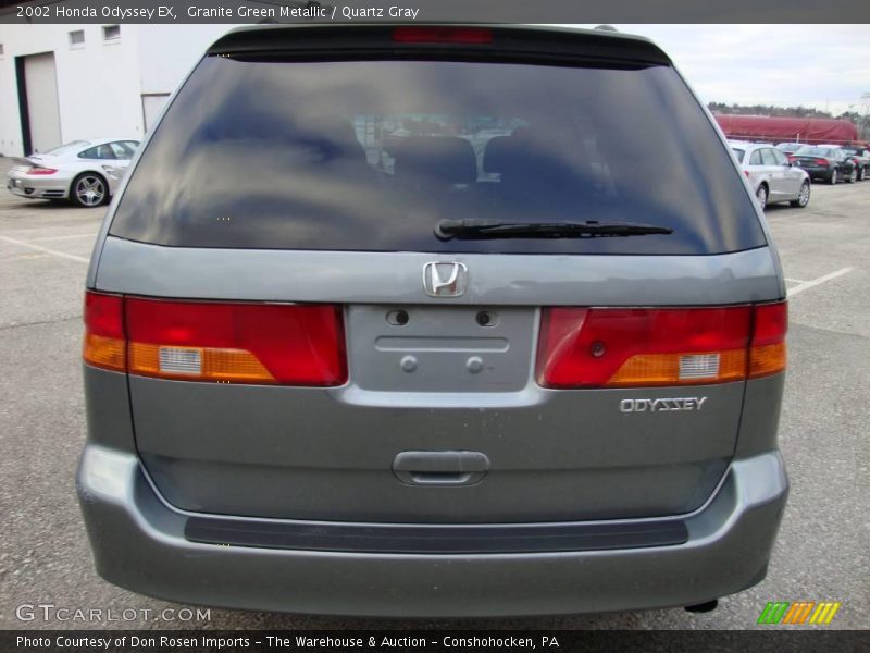 Granite Green Metallic / Quartz Gray 2002 Honda Odyssey EX