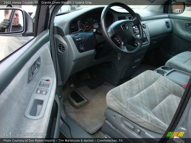 Granite Green Metallic / Quartz Gray 2002 Honda Odyssey EX