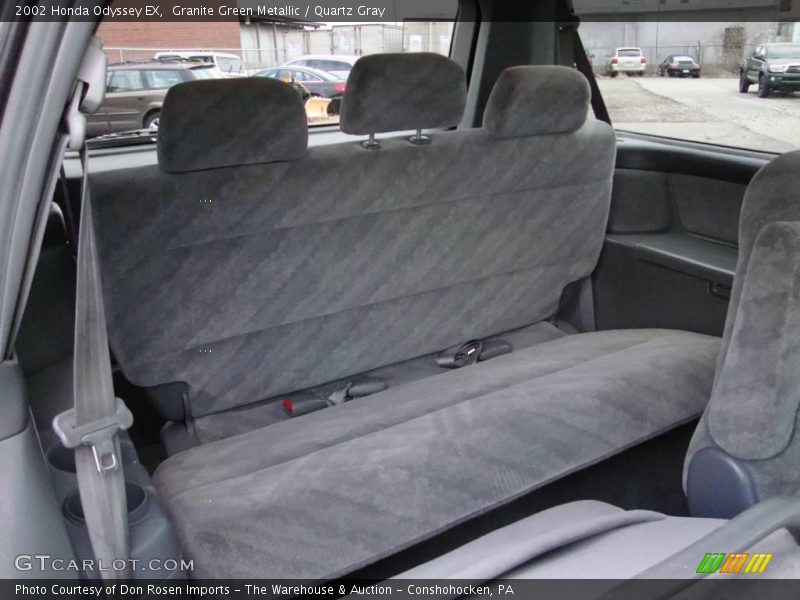 Granite Green Metallic / Quartz Gray 2002 Honda Odyssey EX