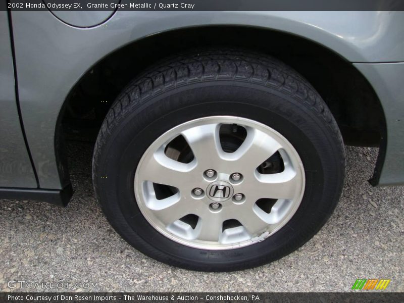 Granite Green Metallic / Quartz Gray 2002 Honda Odyssey EX