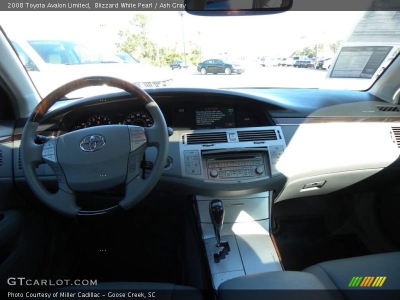 Blizzard White Pearl / Ash Gray 2008 Toyota Avalon Limited