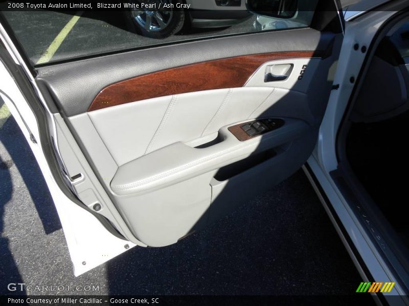 Blizzard White Pearl / Ash Gray 2008 Toyota Avalon Limited