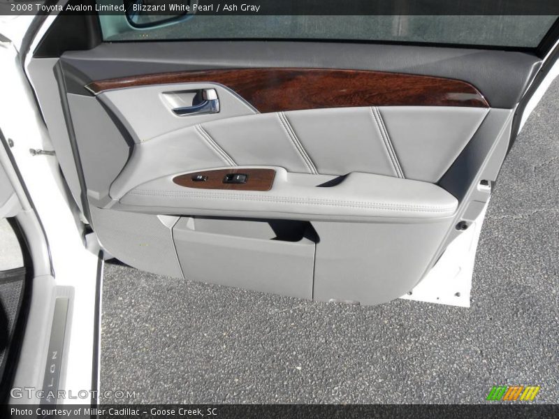 Blizzard White Pearl / Ash Gray 2008 Toyota Avalon Limited