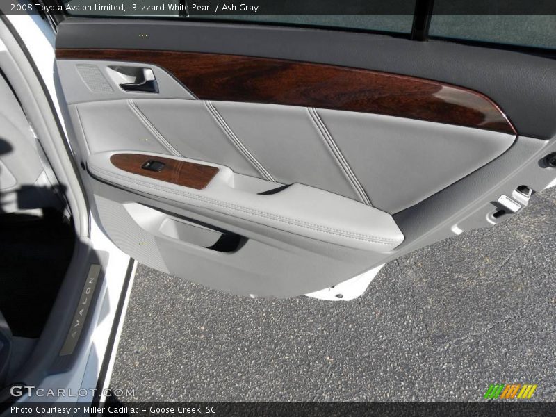 Blizzard White Pearl / Ash Gray 2008 Toyota Avalon Limited