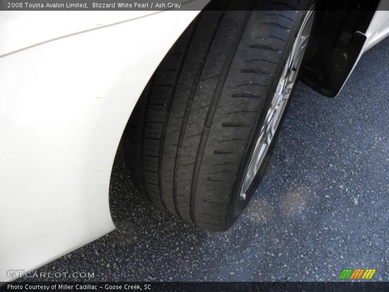 Blizzard White Pearl / Ash Gray 2008 Toyota Avalon Limited