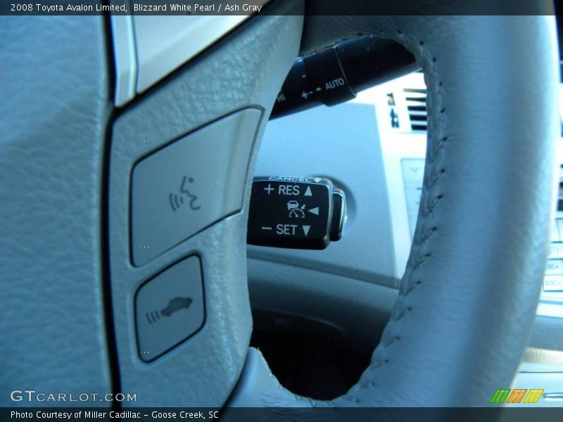 Blizzard White Pearl / Ash Gray 2008 Toyota Avalon Limited