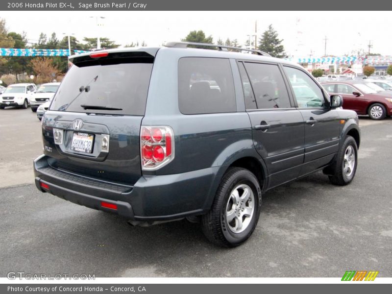 Sage Brush Pearl / Gray 2006 Honda Pilot EX-L