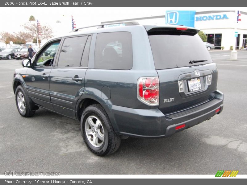 Sage Brush Pearl / Gray 2006 Honda Pilot EX-L