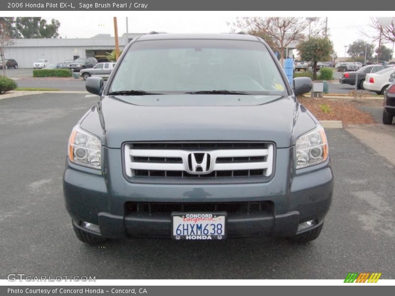 Sage Brush Pearl / Gray 2006 Honda Pilot EX-L