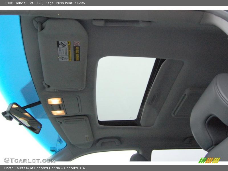 Sage Brush Pearl / Gray 2006 Honda Pilot EX-L