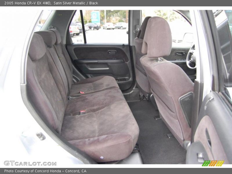 Satin Silver Metallic / Black 2005 Honda CR-V EX 4WD