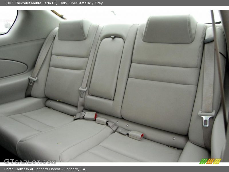 Dark Silver Metallic / Gray 2007 Chevrolet Monte Carlo LT