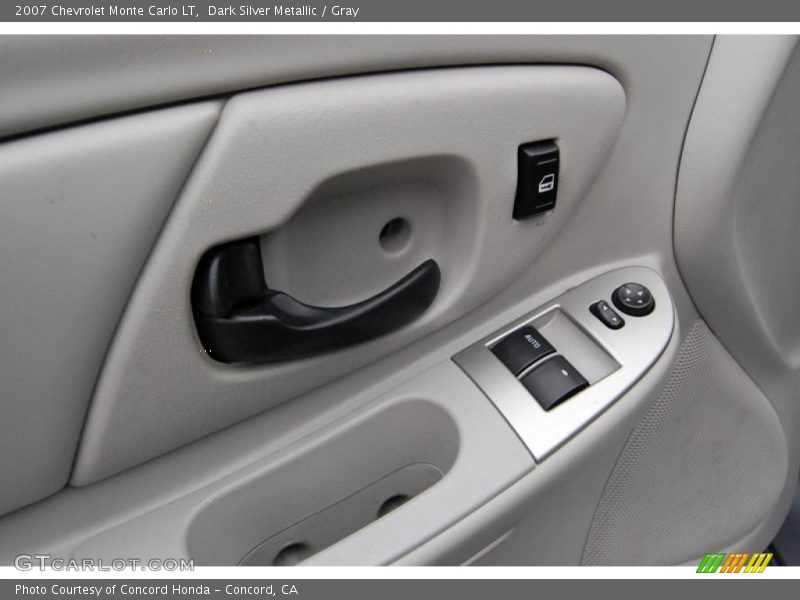Dark Silver Metallic / Gray 2007 Chevrolet Monte Carlo LT