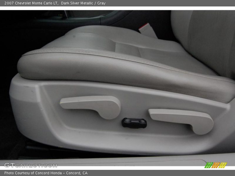 Dark Silver Metallic / Gray 2007 Chevrolet Monte Carlo LT