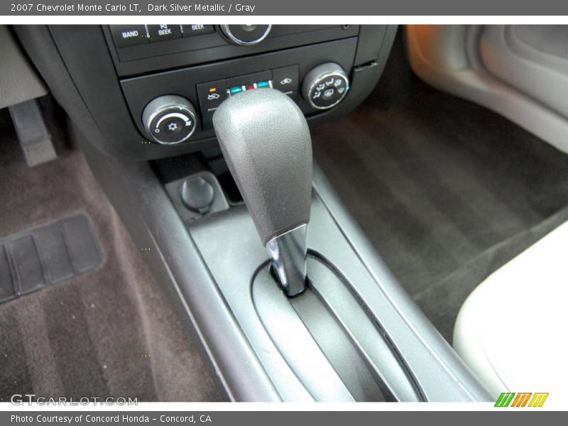 Dark Silver Metallic / Gray 2007 Chevrolet Monte Carlo LT