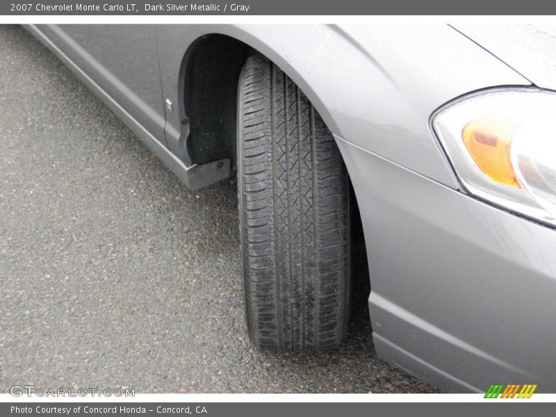 Dark Silver Metallic / Gray 2007 Chevrolet Monte Carlo LT