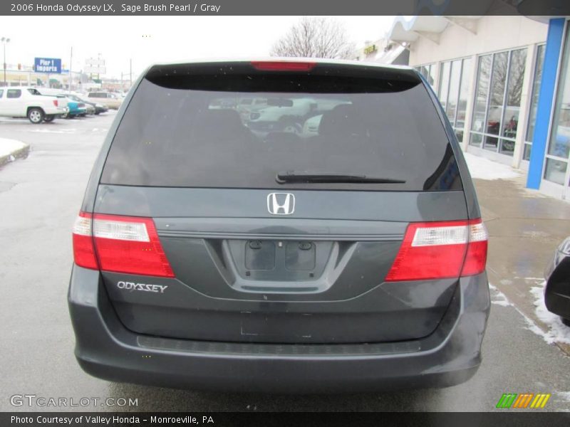 Sage Brush Pearl / Gray 2006 Honda Odyssey LX