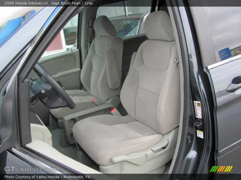 Sage Brush Pearl / Gray 2006 Honda Odyssey LX