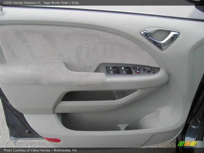Sage Brush Pearl / Gray 2006 Honda Odyssey LX