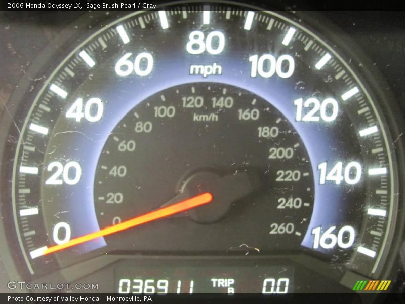 Sage Brush Pearl / Gray 2006 Honda Odyssey LX
