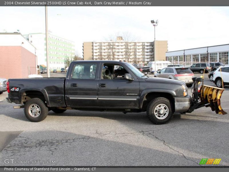 Dark Gray Metallic / Medium Gray 2004 Chevrolet Silverado 2500HD LS Crew Cab 4x4