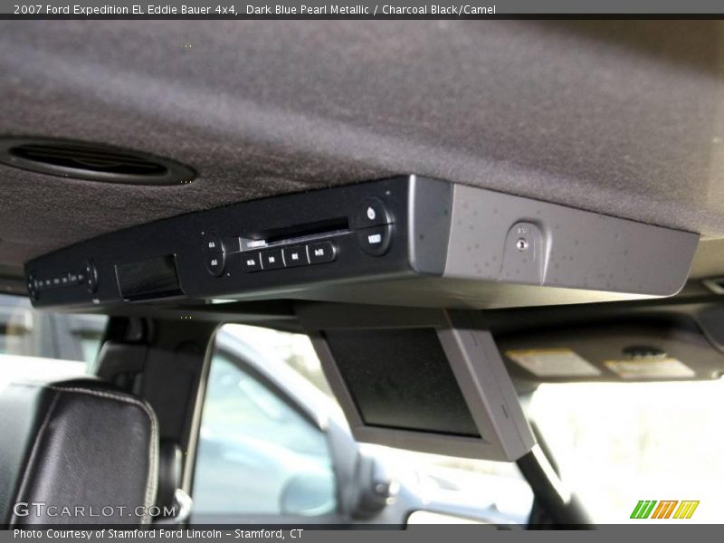 Dark Blue Pearl Metallic / Charcoal Black/Camel 2007 Ford Expedition EL Eddie Bauer 4x4