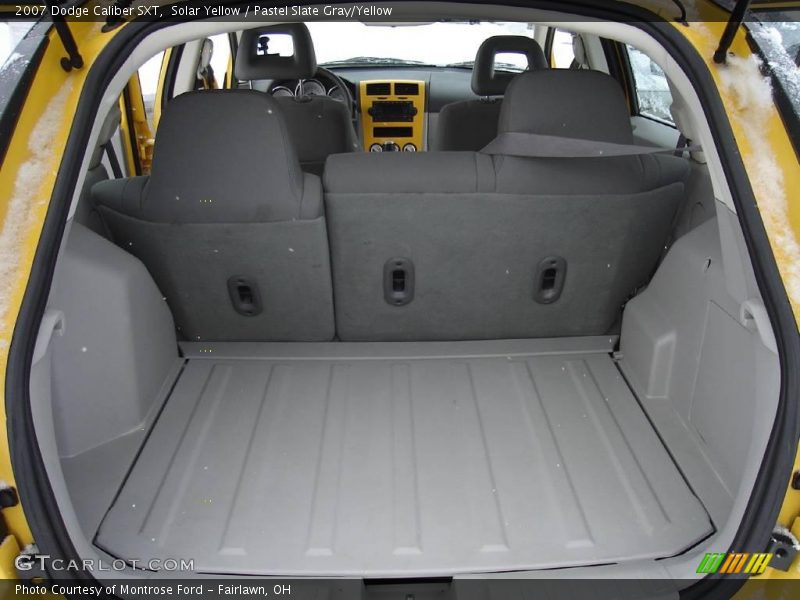 Solar Yellow / Pastel Slate Gray/Yellow 2007 Dodge Caliber SXT