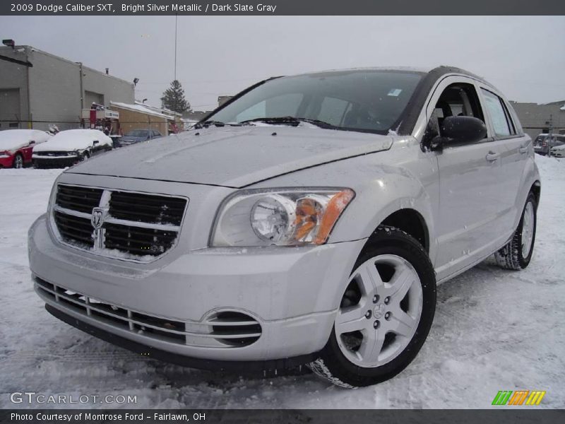 Bright Silver Metallic / Dark Slate Gray 2009 Dodge Caliber SXT
