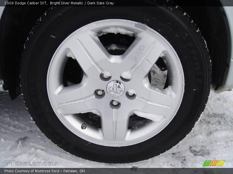 Bright Silver Metallic / Dark Slate Gray 2009 Dodge Caliber SXT