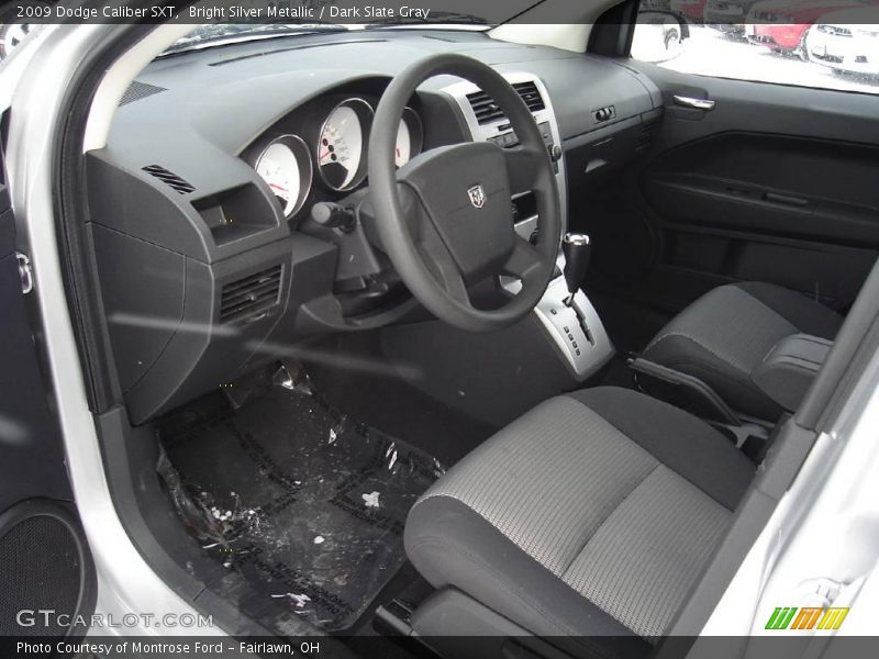 Bright Silver Metallic / Dark Slate Gray 2009 Dodge Caliber SXT