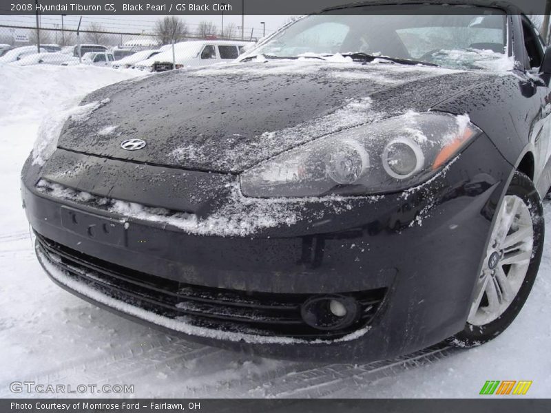 Black Pearl / GS Black Cloth 2008 Hyundai Tiburon GS